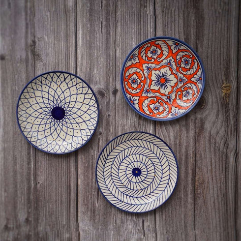 Buy Evil Eye Home Decor & Gifts | Wall Plate Set | Modern-Minimalistic Feel-Good Gift - Buy wall art Online India at theMilestonesStudio.com
